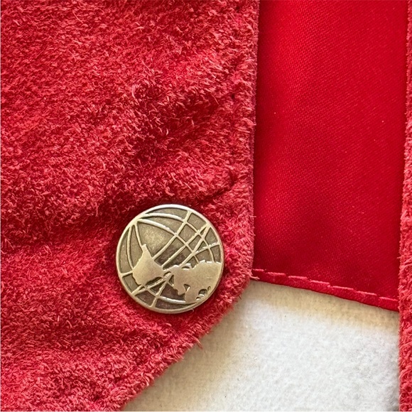 Scullly Red Genuine Leather Fringe Vest Coachella, Cowgirl, Rodeo Women’s 10 - Picture 11 of 16